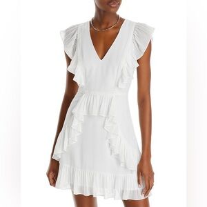 BCBG Ruffle Mini Dress